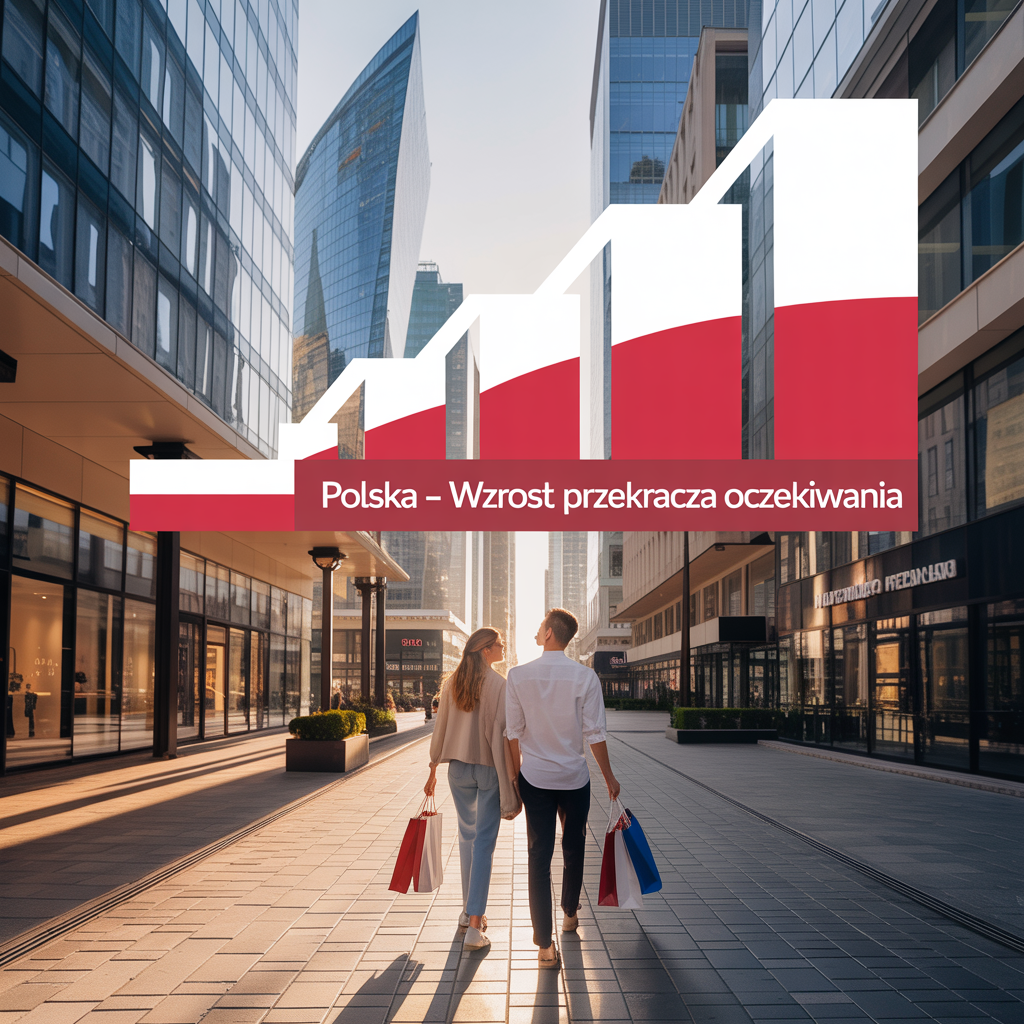 Wzrost gospodarczy Polski przekroczył oczekiwania